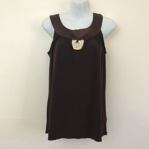 ✨3/$12✨ B Wear Byer California Brown Key Hole Tank